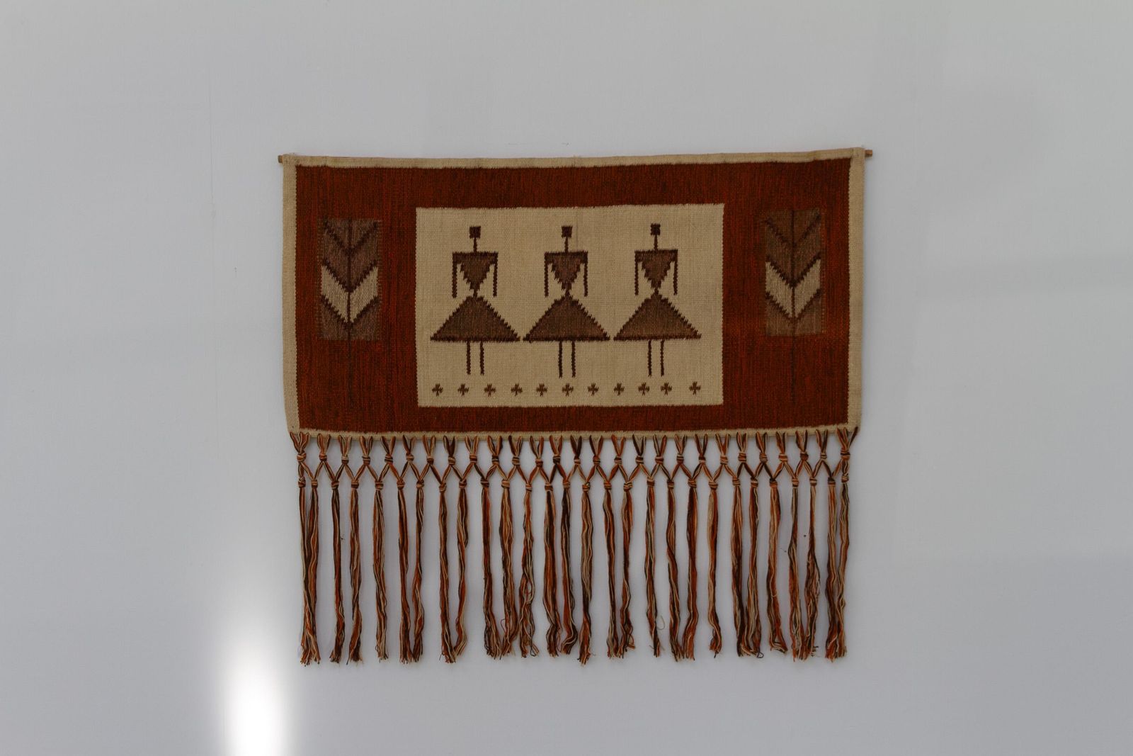 Vintage Hungarian Kelim Tapestry In Wool By éva Németh For Ziola, 1960s. photo furniture