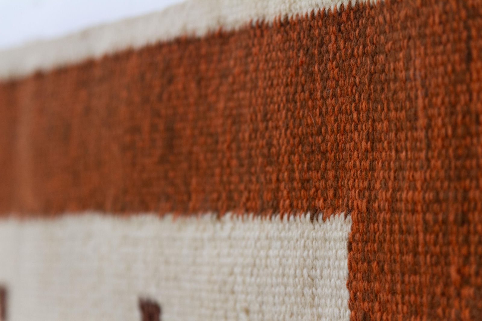 Vintage Hungarian Kelim Tapestry In Wool By éva Németh For Ziola, 1960s. photo 302.0
