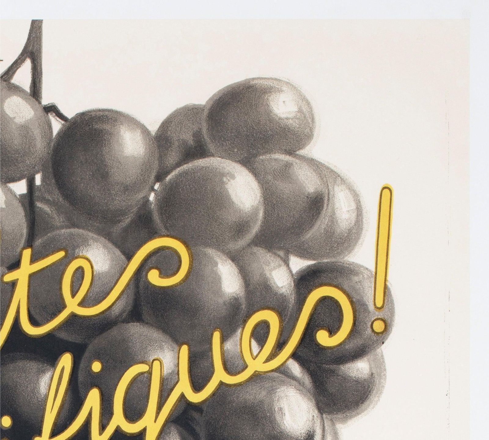 Affiche publicitaire française Soufre Gre Bordeaux 1933, Leon Dupin photo Art