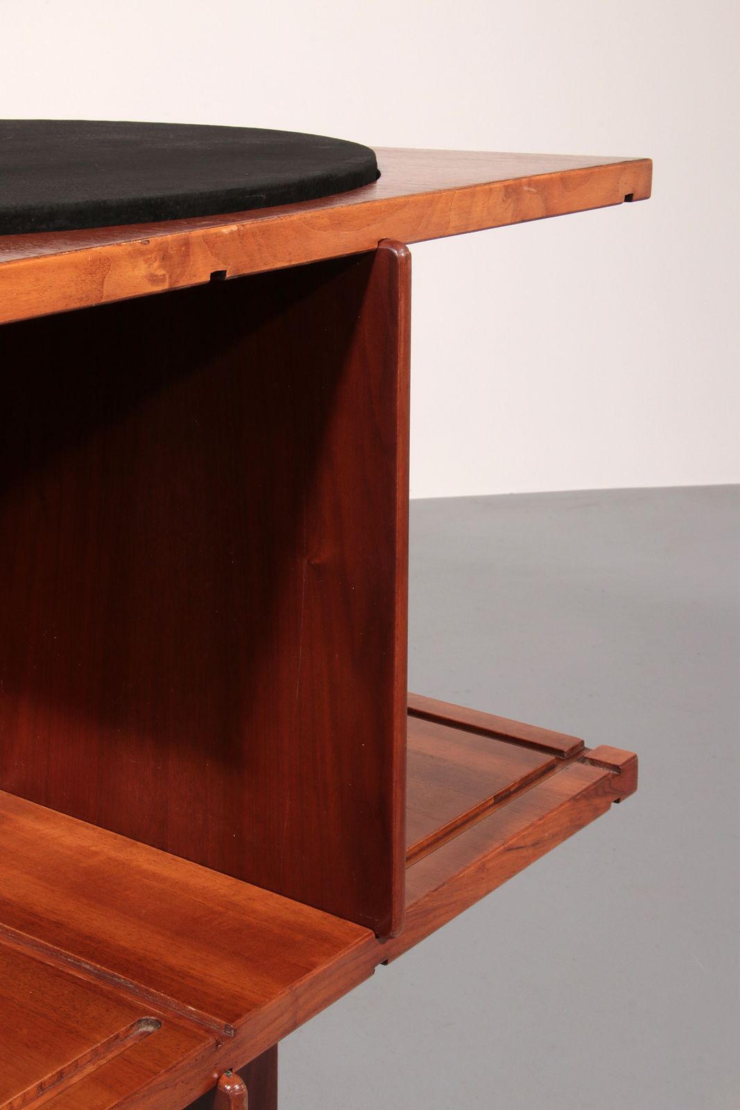 Furniture Gianfranco Frattini Revolving Modular Bookcase Model 823,1963 Italy photo