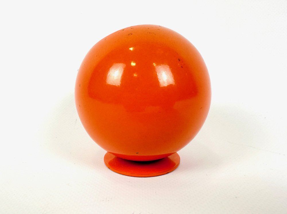 Space Age Orange Smokny Ball Ashtray By F.W. Quist, 1960s photo 238.0