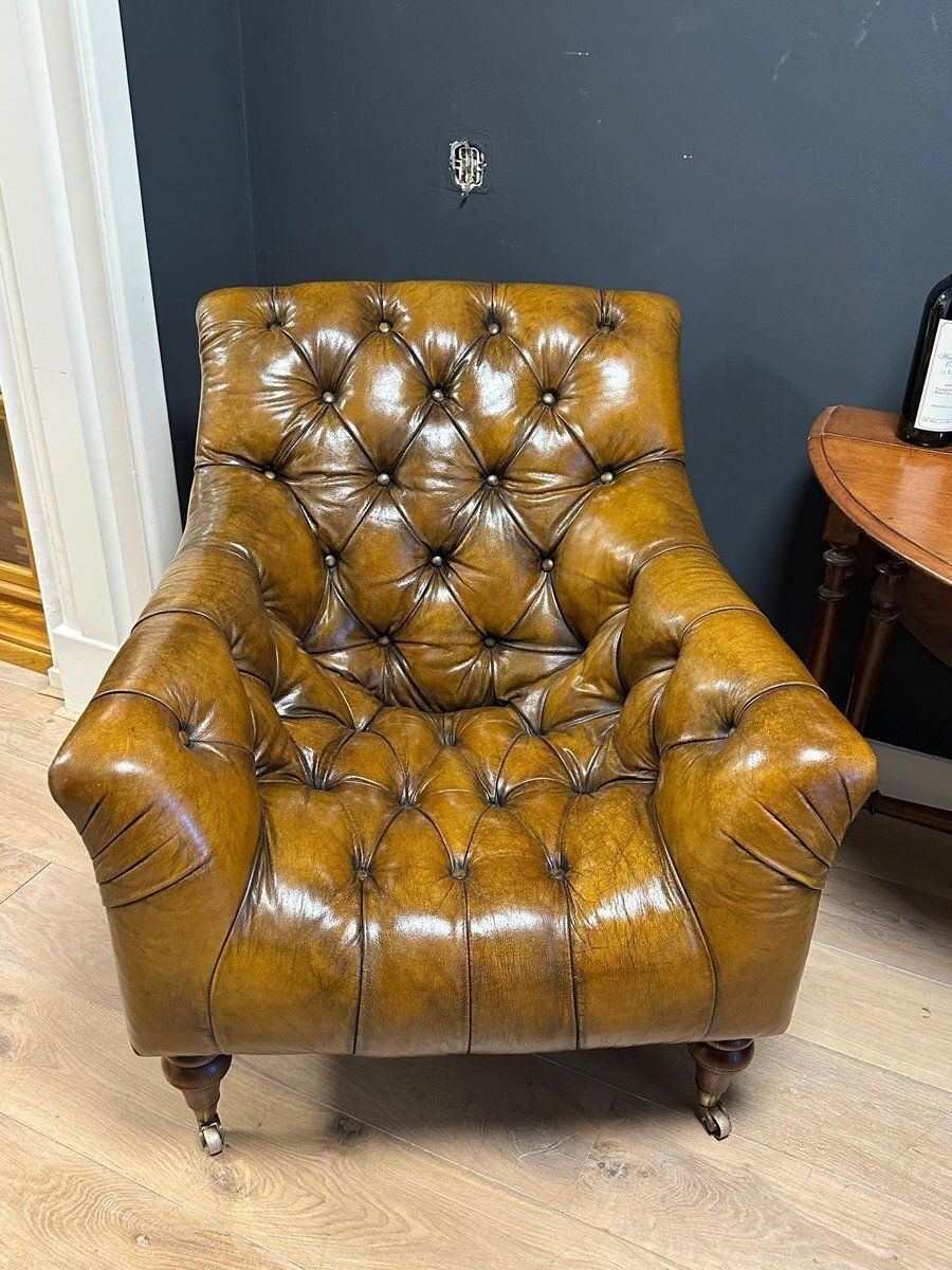 Vintage Club Chairs, 2000s, Set Of 2 photo vintage