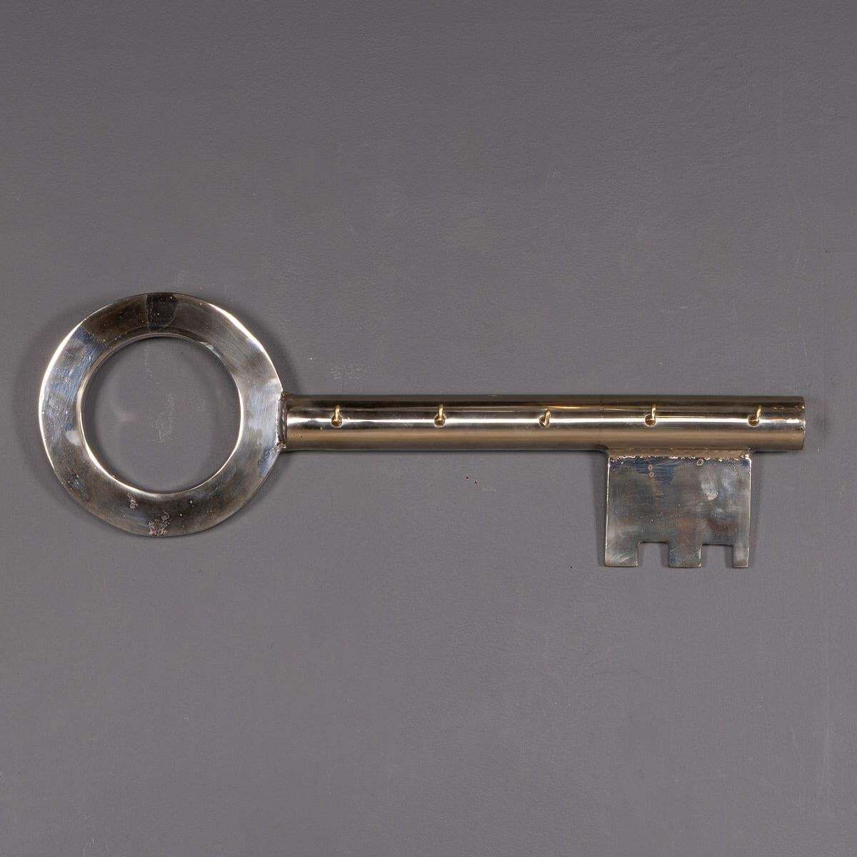 Vintage 20thc English Locksmiths Shop Display Key C.1950 photo furniture
