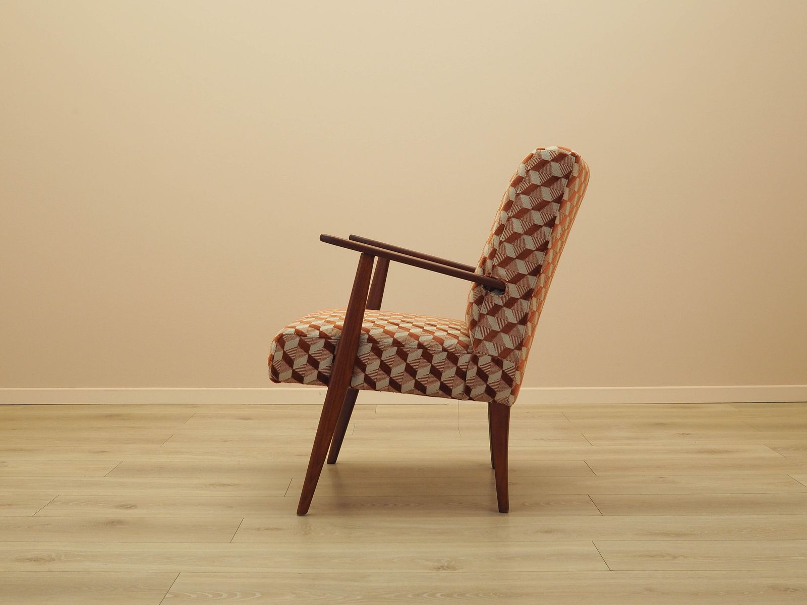 Fauteuil de salon, design danois, années 1970, fabriqué au Danemark photo 1299.0