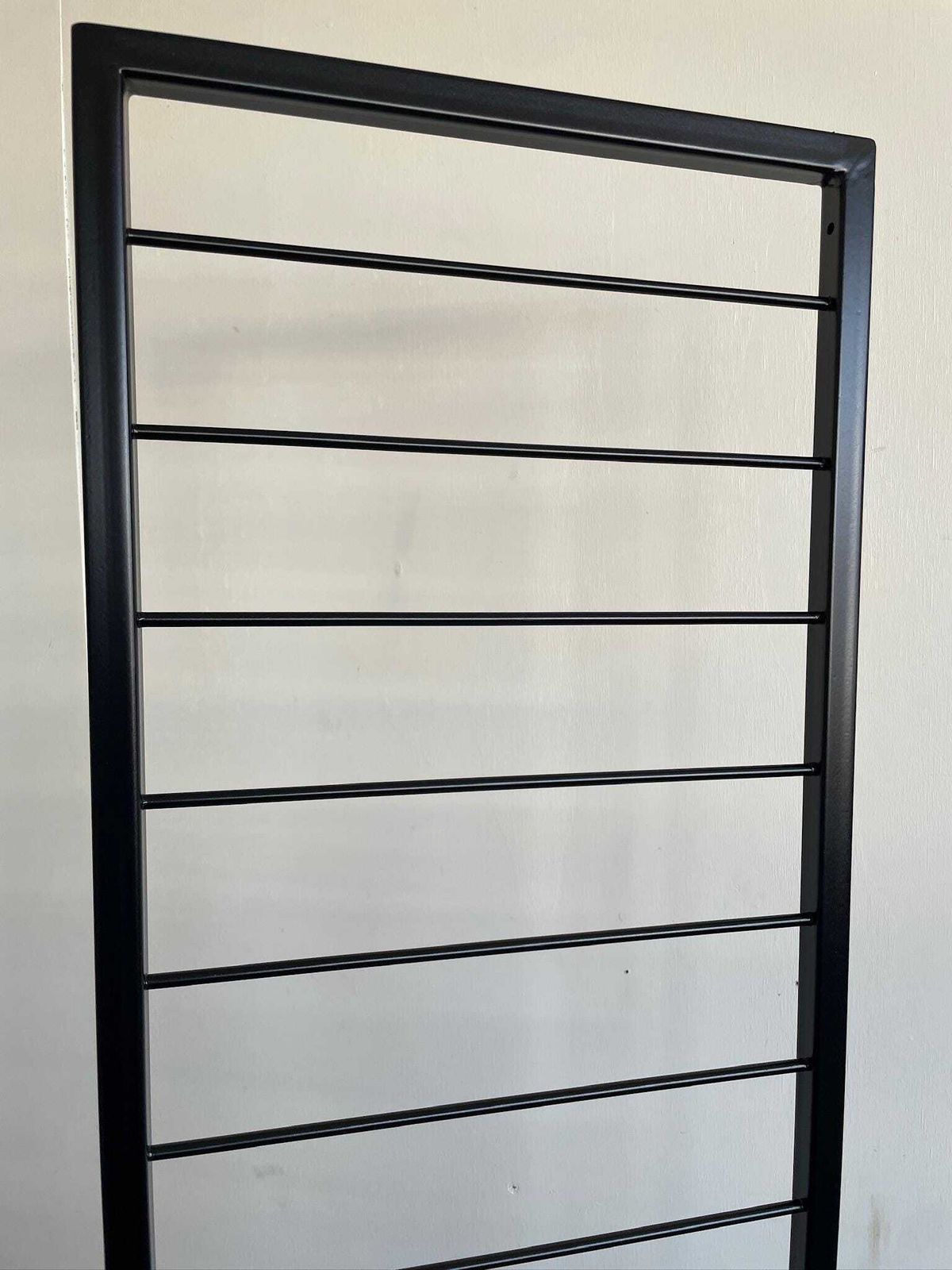 200cm X 35cm Black Staples Ladderax Ladder Tall One Foot, 2 Metre Lean (05a) photo Home Decor