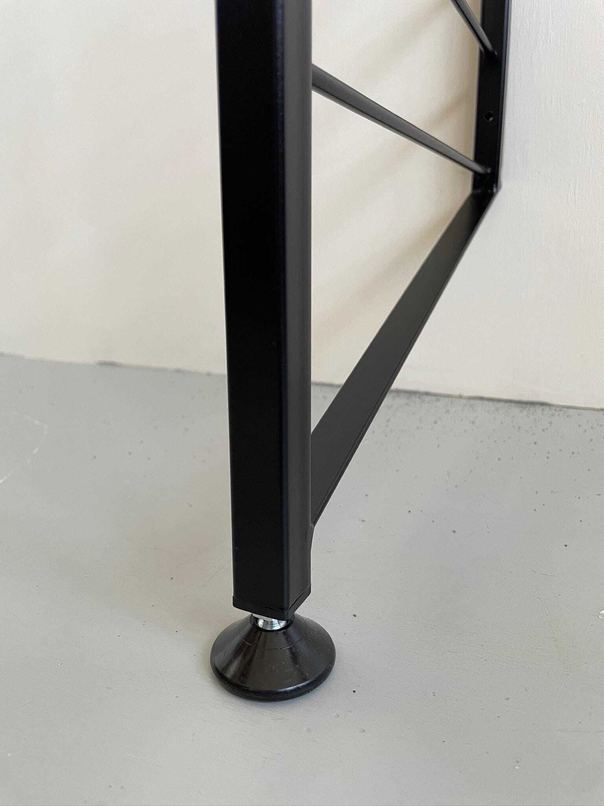 200cm X 35cm Black Staples Ladderax Ladder Tall One Foot, 2 Metre Lean (05a) photo buy
