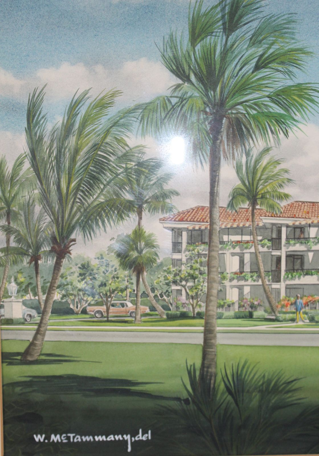 Art 1970s Florida Architectural Renderings – Somerset At Moorings, Naples, Florida photo