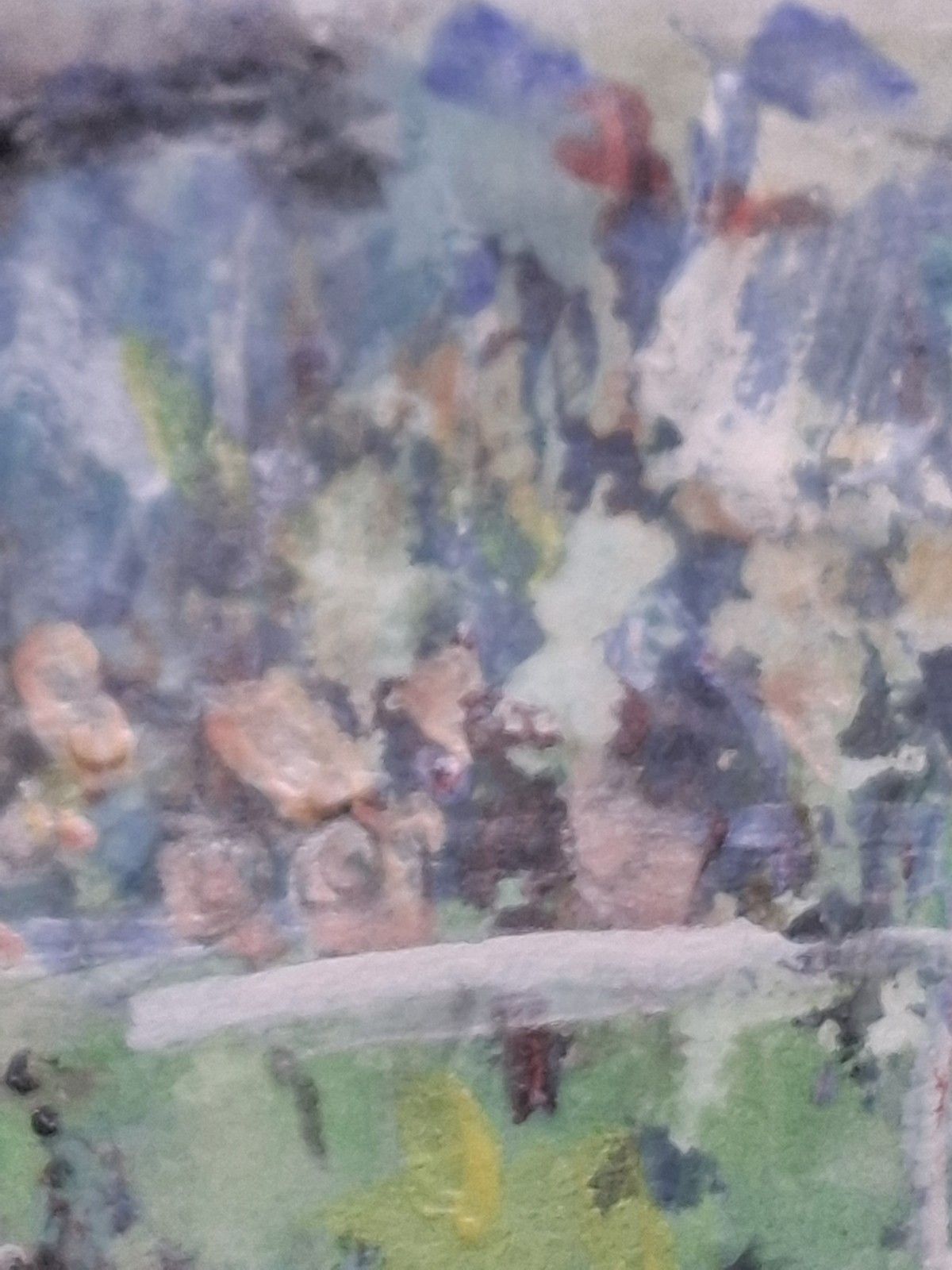 photo vintage Expressionist  Michael Gibbison Watercolour Carriage Driving Lincolnshire Show