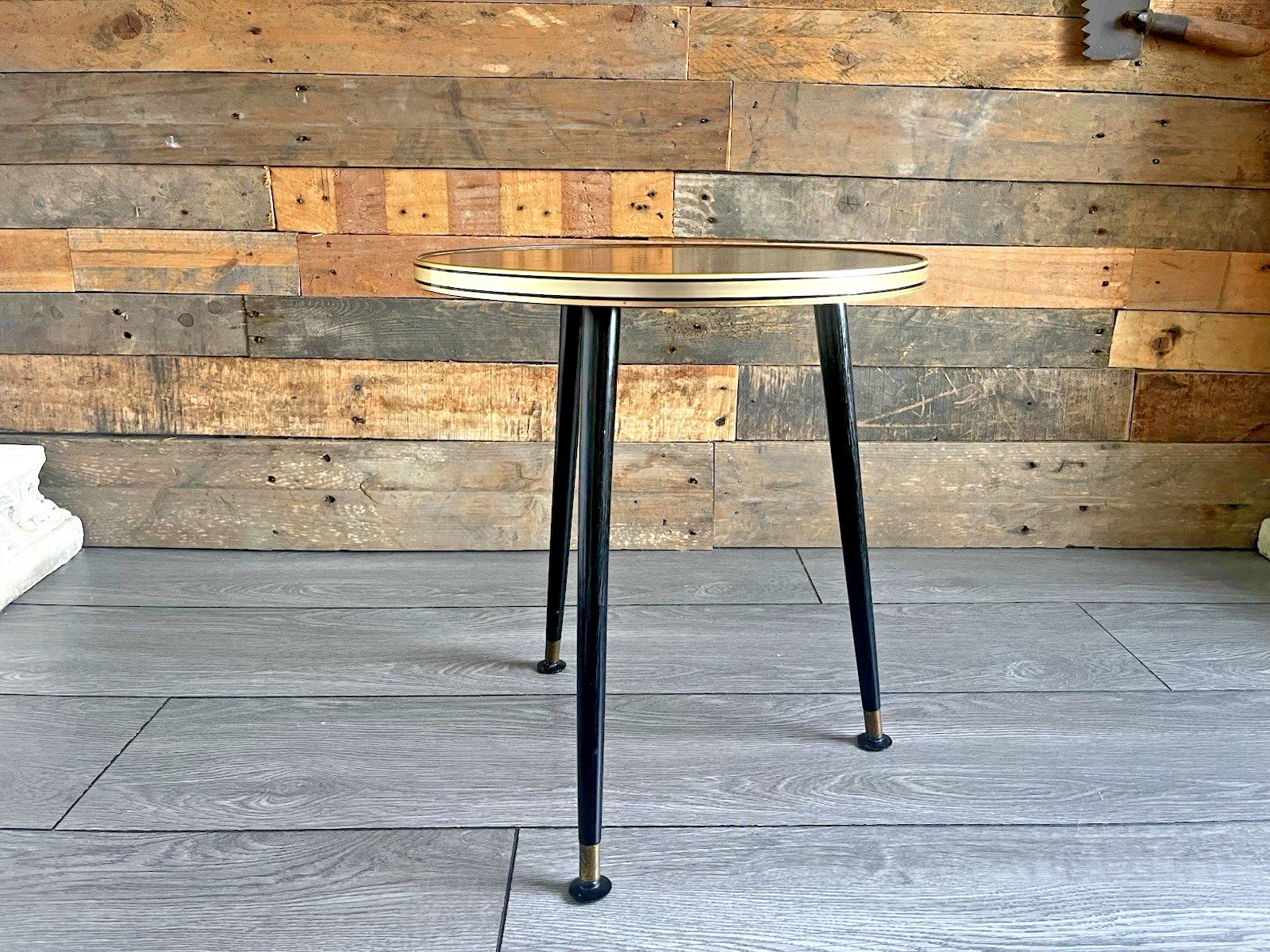 Mid Century Dansette Retro Faux Wood Laminated Occasional Coffee Side Table 60's photo Furniture