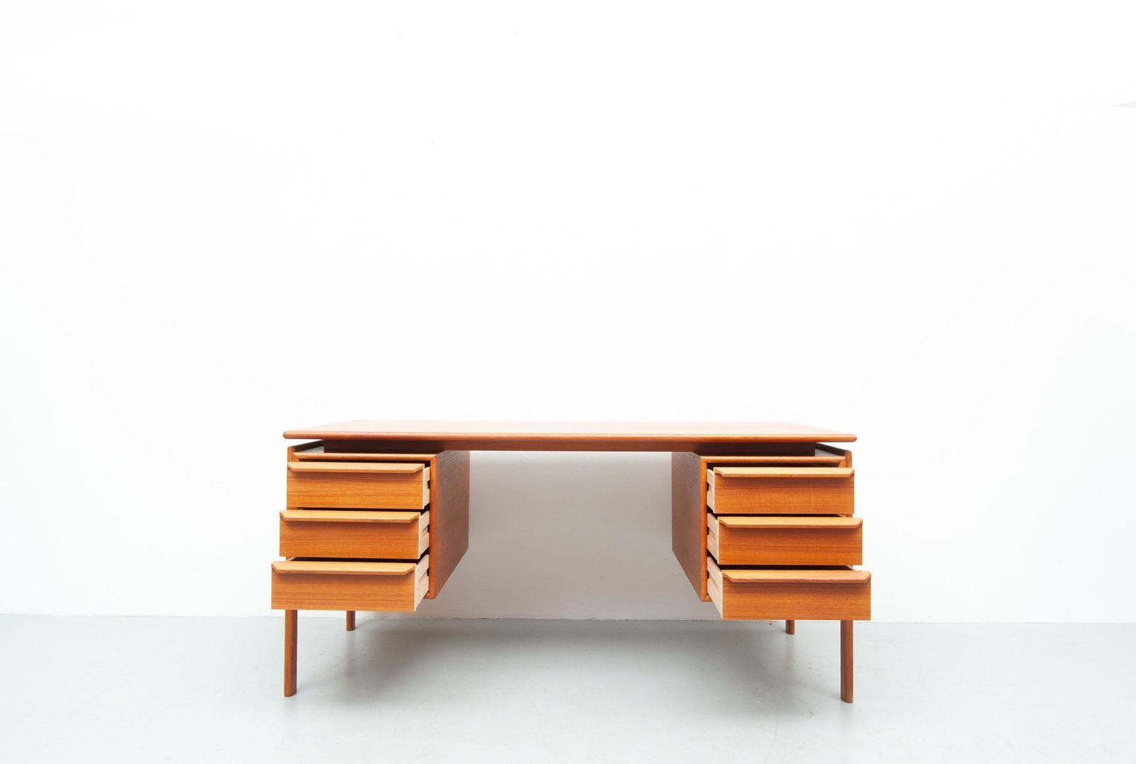 Teak Desk By Gv Gasvig For Gv Møbler, 1960s photo furniture