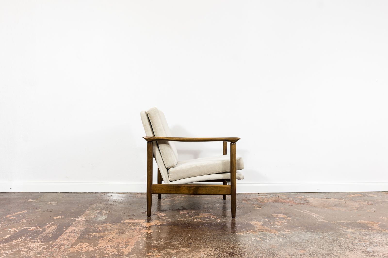 Vintage Armchair "Gfm 142" Designed By Edmund Homa, Gfm, Poland, 1960’s photo for sale