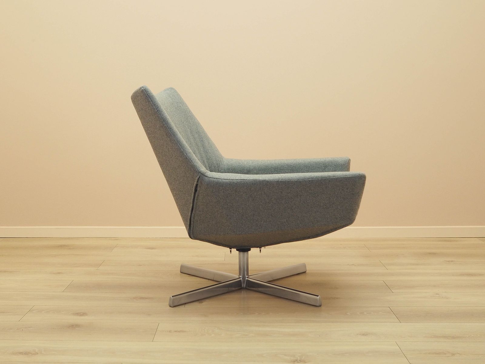 Draaiende Fauteuil, Duits Design, Ca. Jaren 1960, Geproduceerd Door Walter Knoll photo vintage