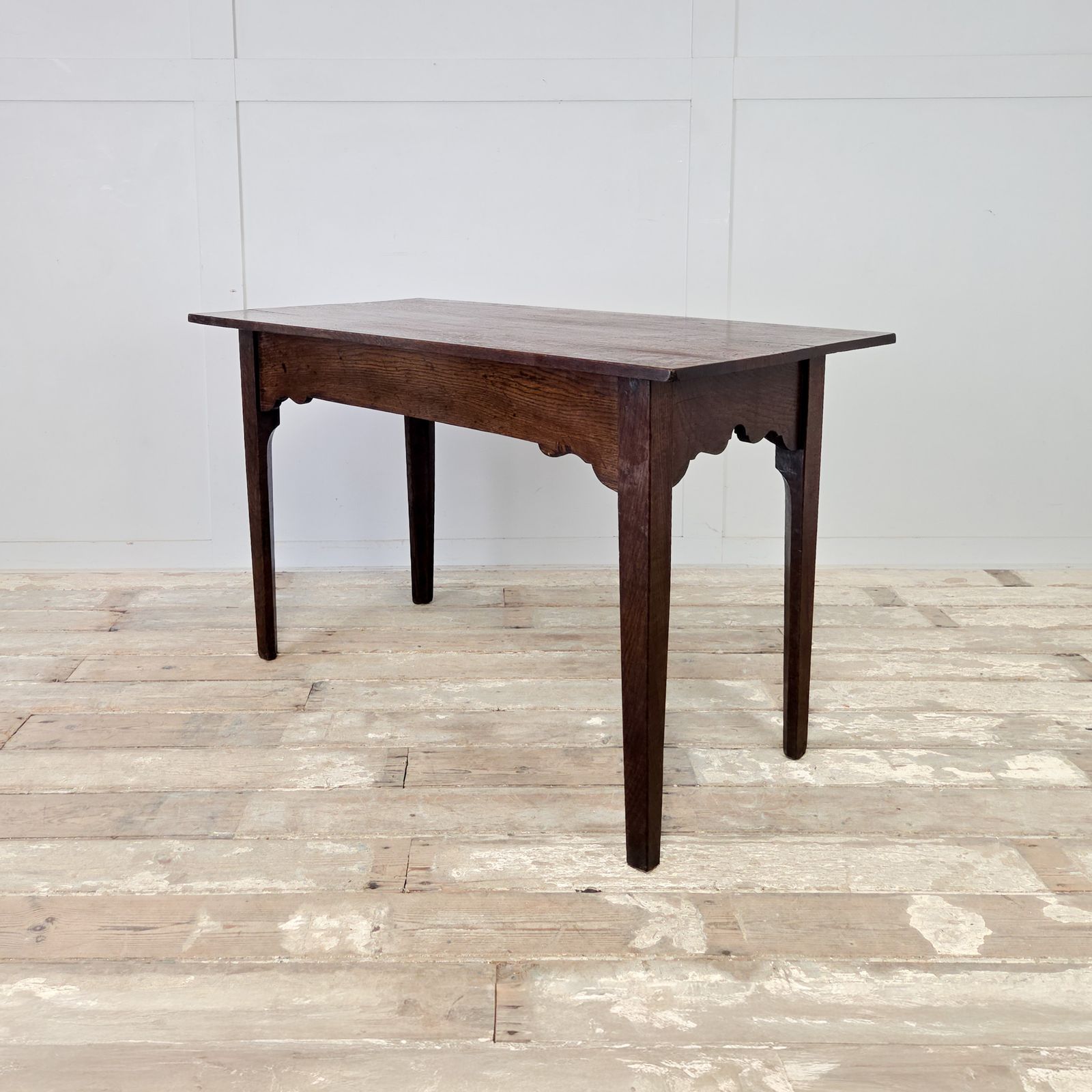 photo for sale Antique English Oak Farmhouse Table