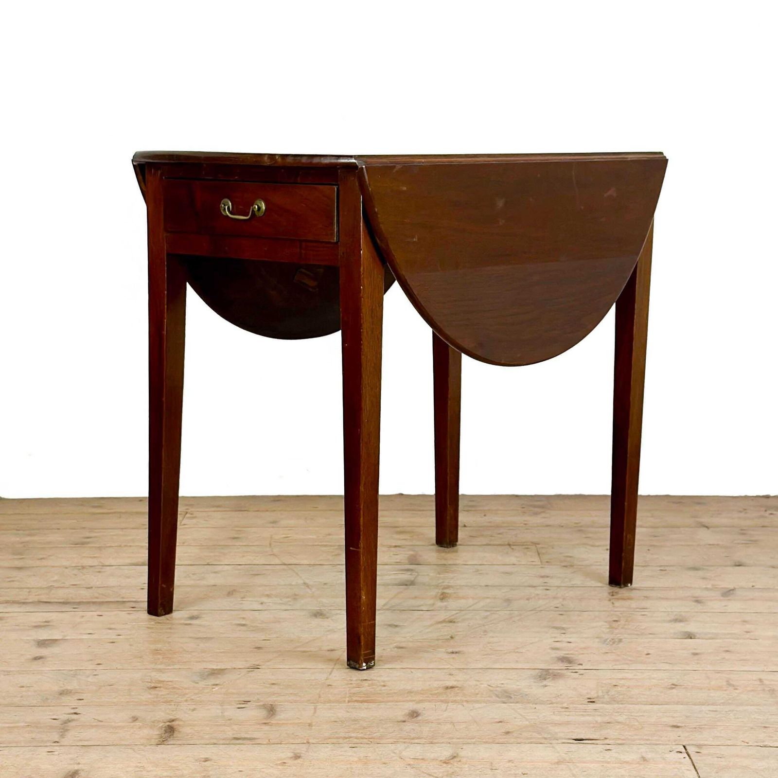 Antique Georgian Mahogany Pembroke Table | Drop Leaf Table | Victorian Table | Antique Furniture | Table | Antique