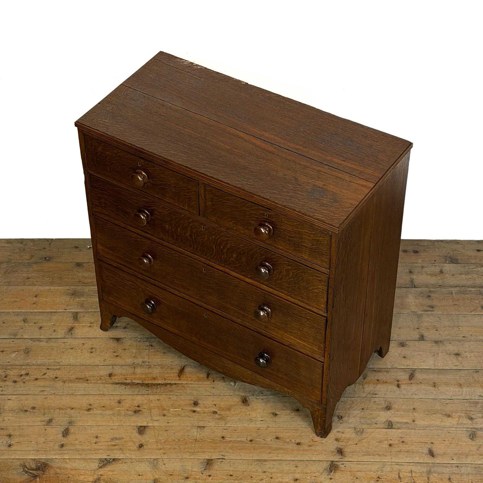 Antique Georgian Oak Chest Of Drawers | Antique Storage | Bedroom Drawers | Antique Chest Of Drawer photo for sale