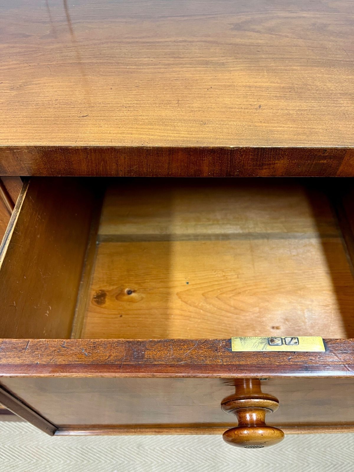 photo for sale 19th Century Mahogany Chest Of Drawers