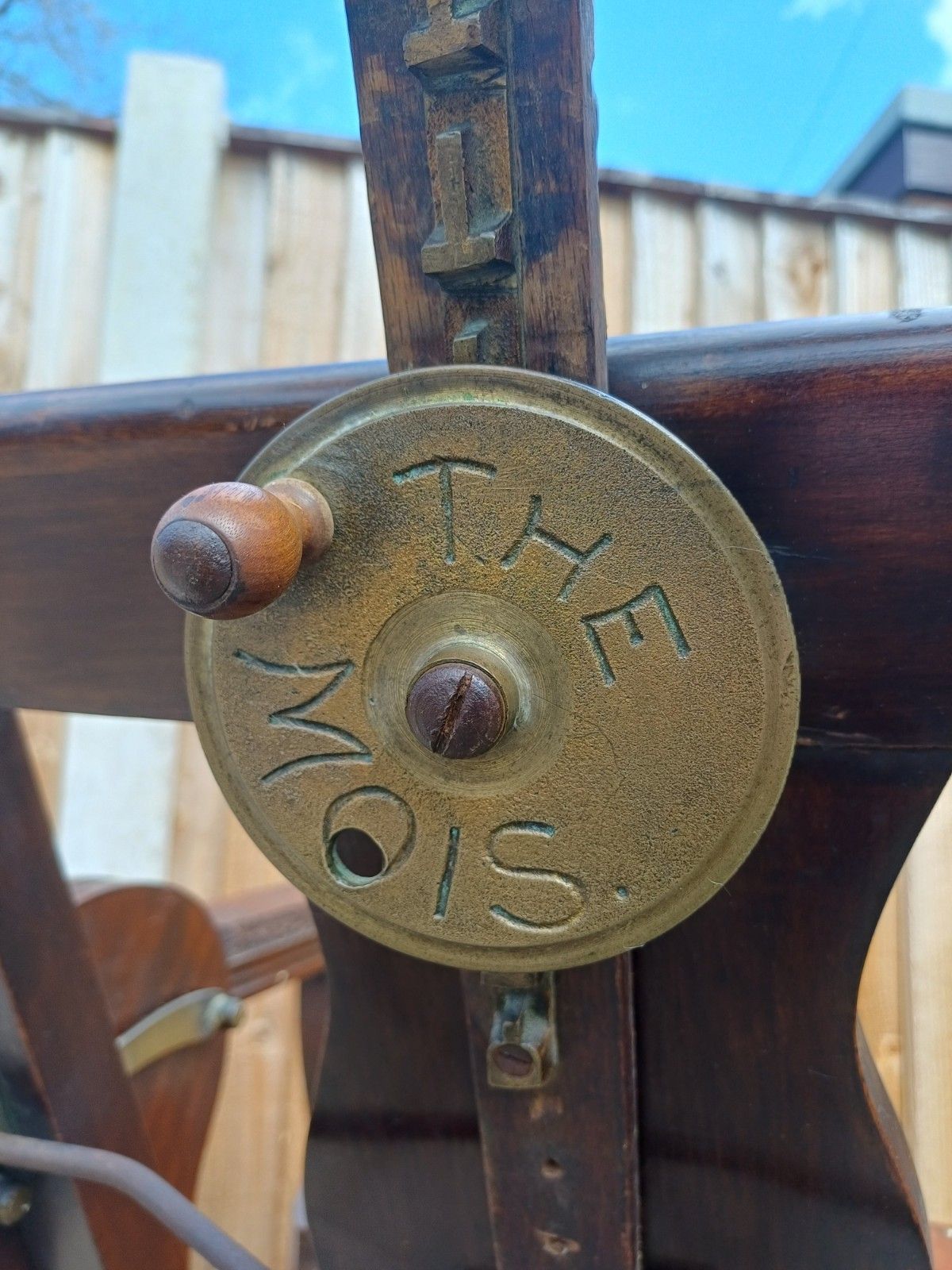 Rare Scottish Antique Barbers Chair Woth Makers Name photo buy