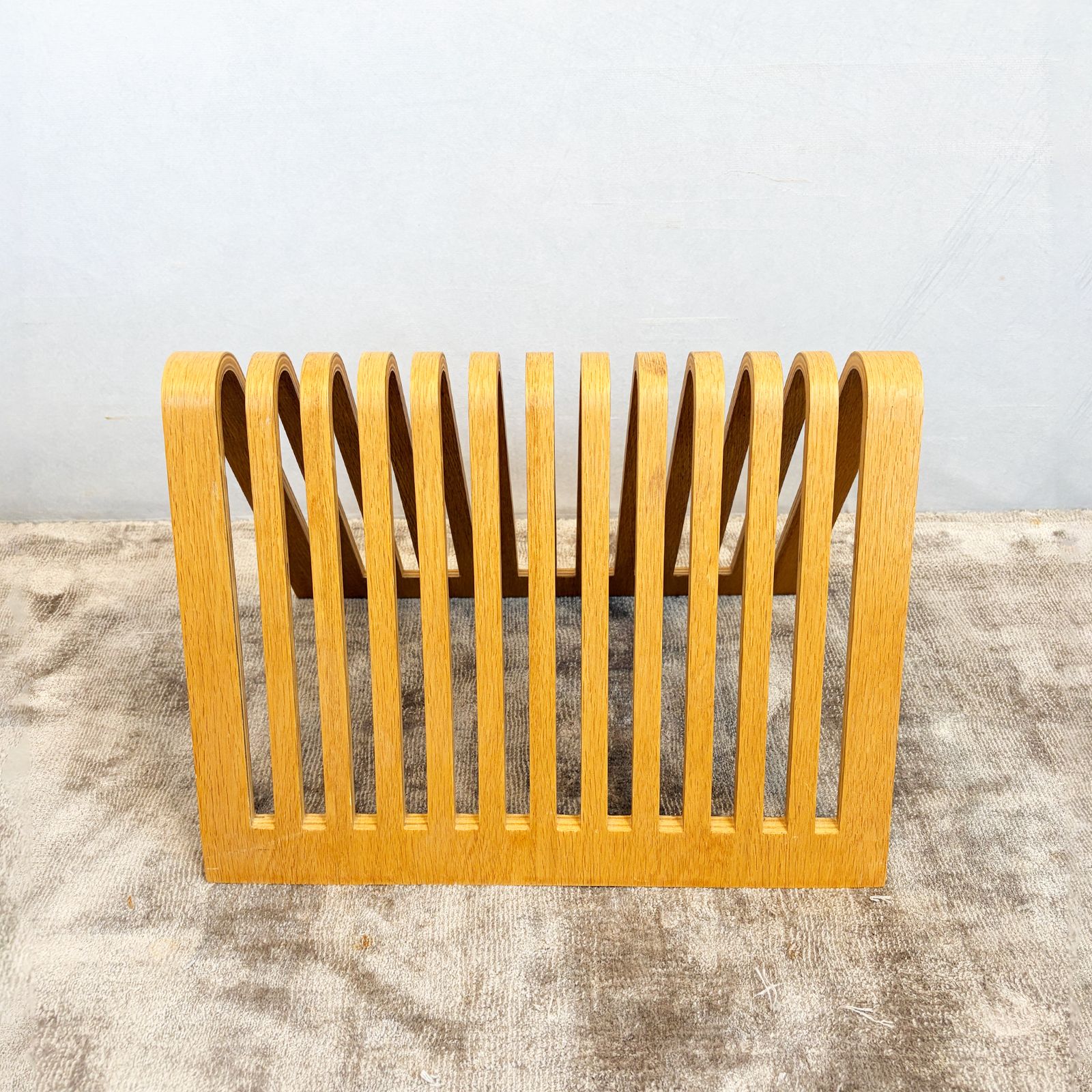Habitat Bent Plywood Magazine Rack photo 125.0