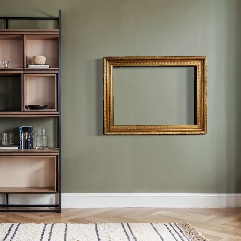 20e-eeuwse vergulde Spaanse lijst photo Woonaccessoires