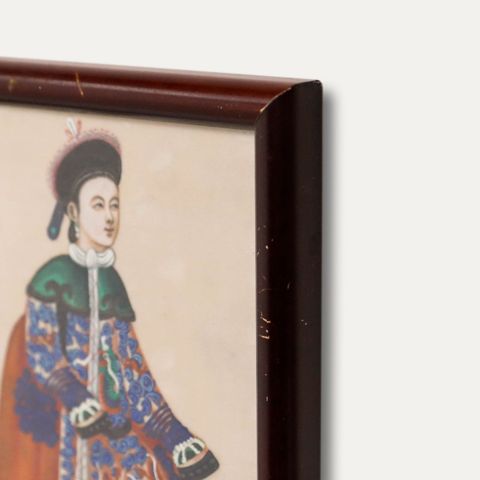 19th Century Gouache A Lady Of Importance photo vinterior