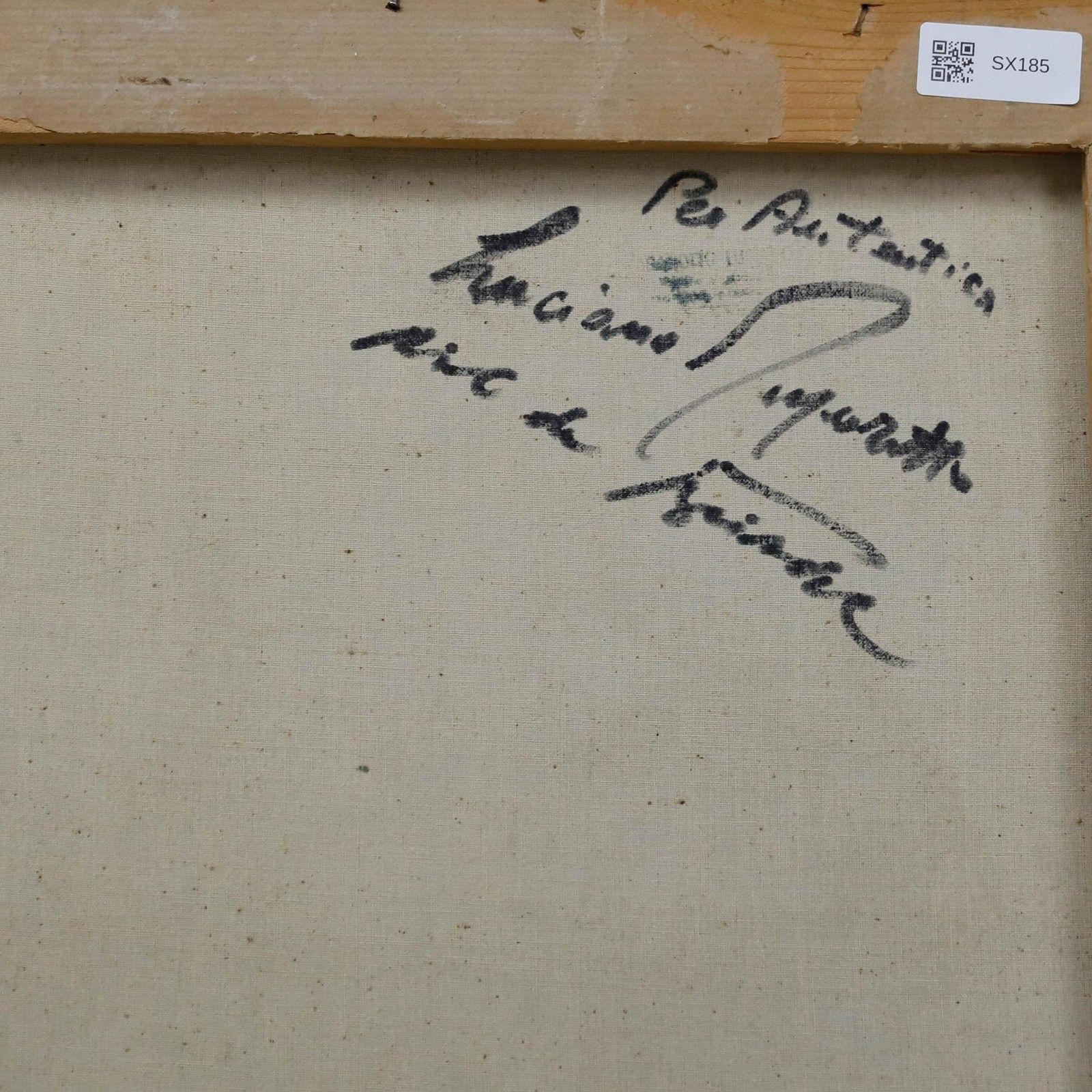 photo for sale Giacomo Moretti (1939) 20th Century Oil, Portrait Of Santiago Torres