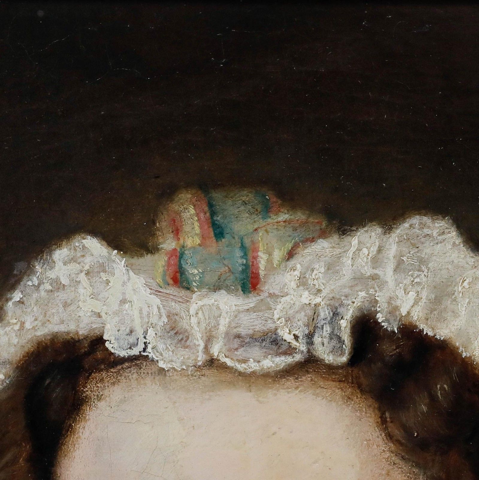 Framed 19th Century Oil Portrait Of A Lady photo Art