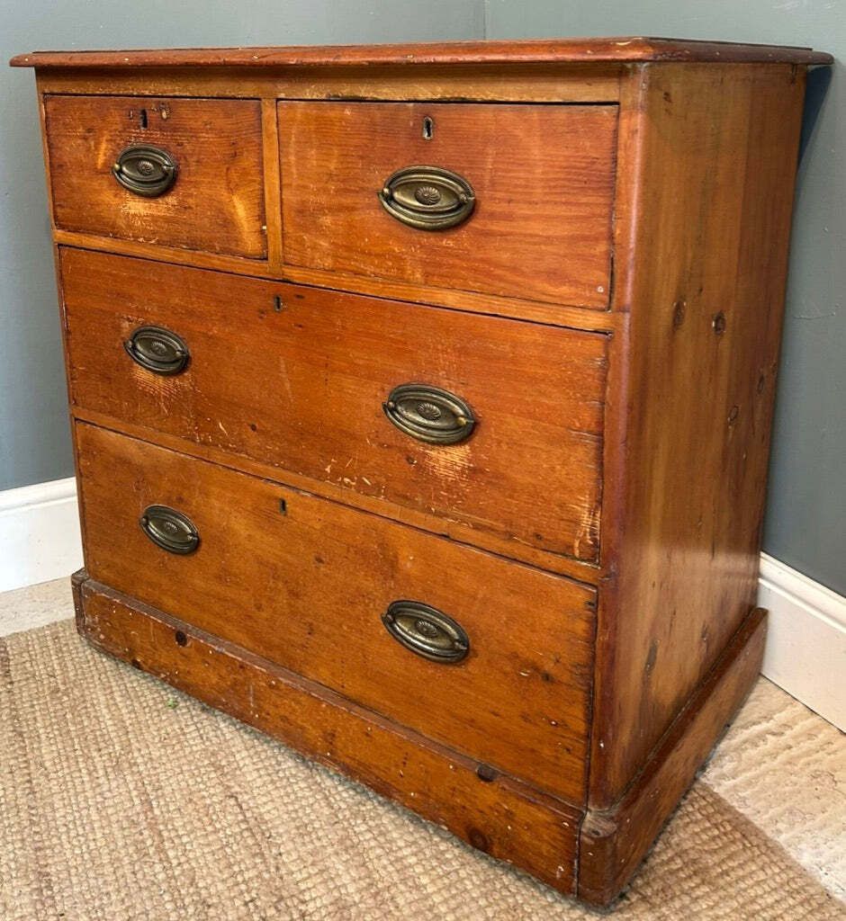 Antique Pine Chest Of Drawers photo furniture