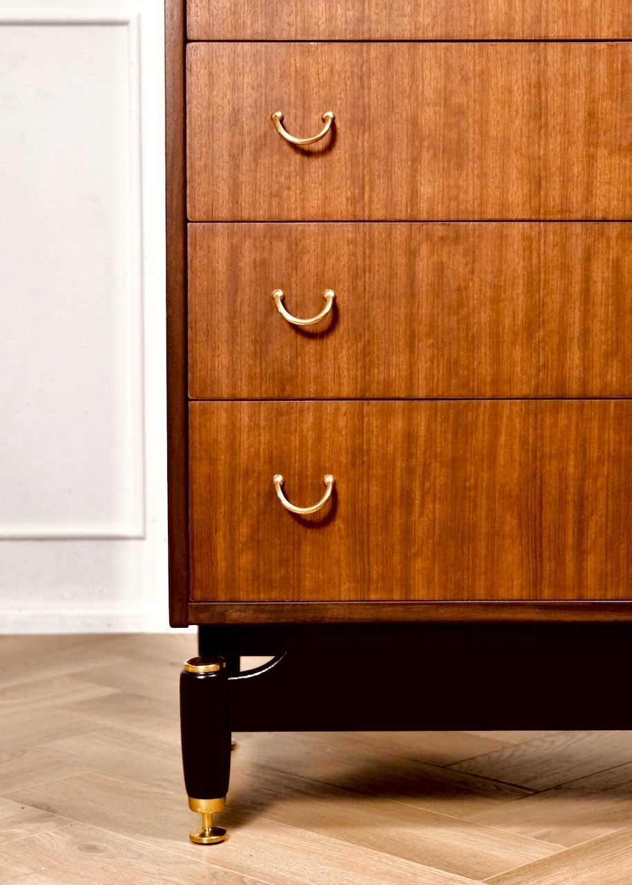 G Plan Librenza Tallboy Chest Of Drawers photo vintage