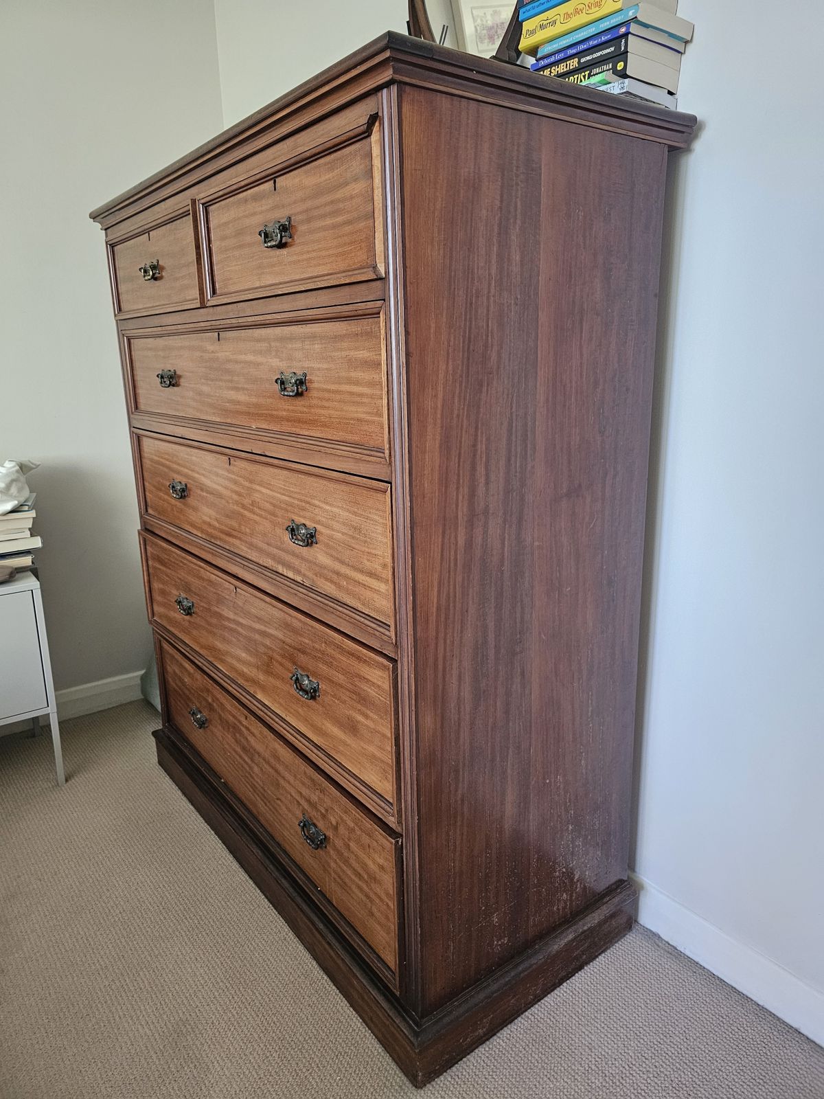 Large Antique Chest Of Drawers photo for sale