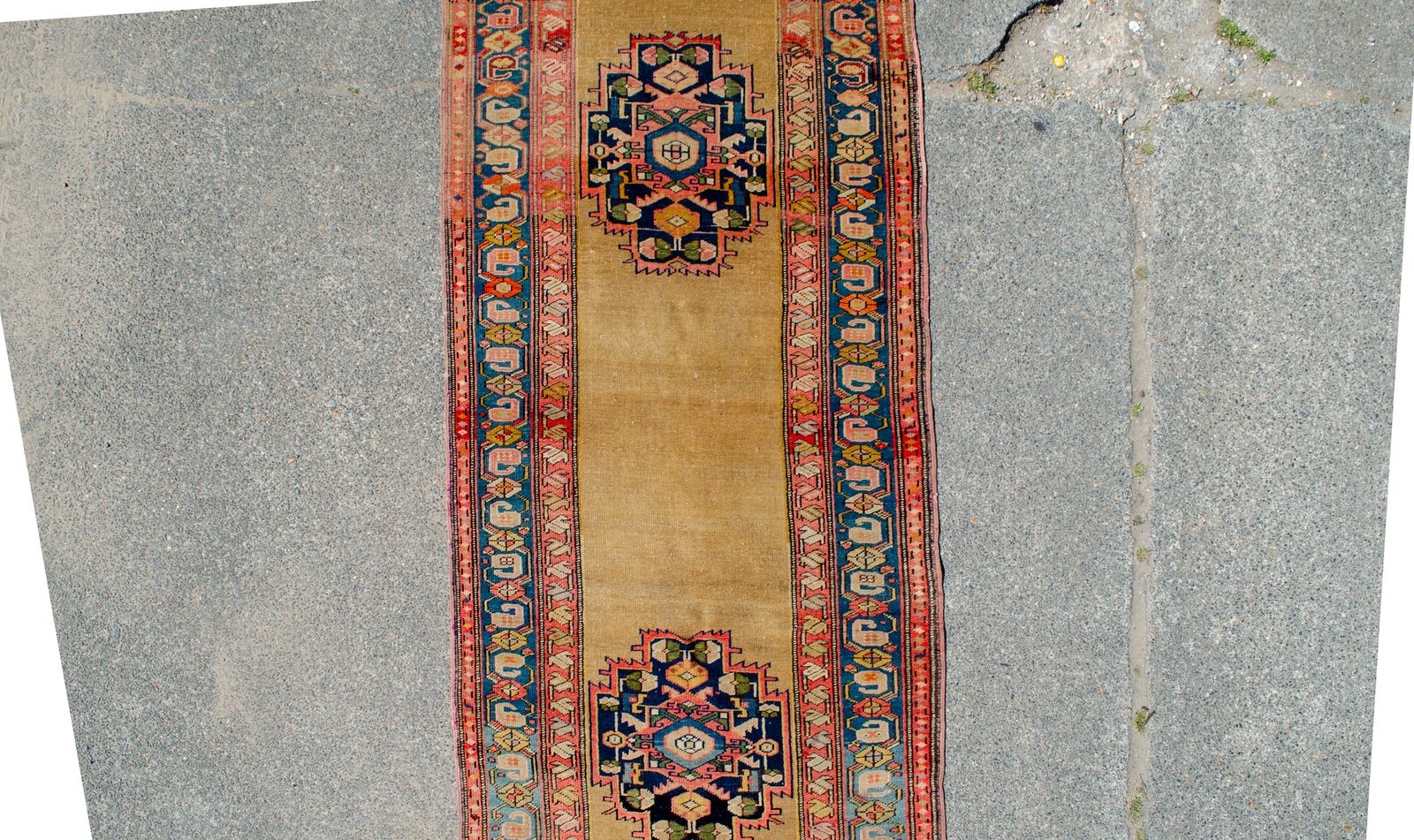Antiek Meshkin loper 525x102cm photo Textiel