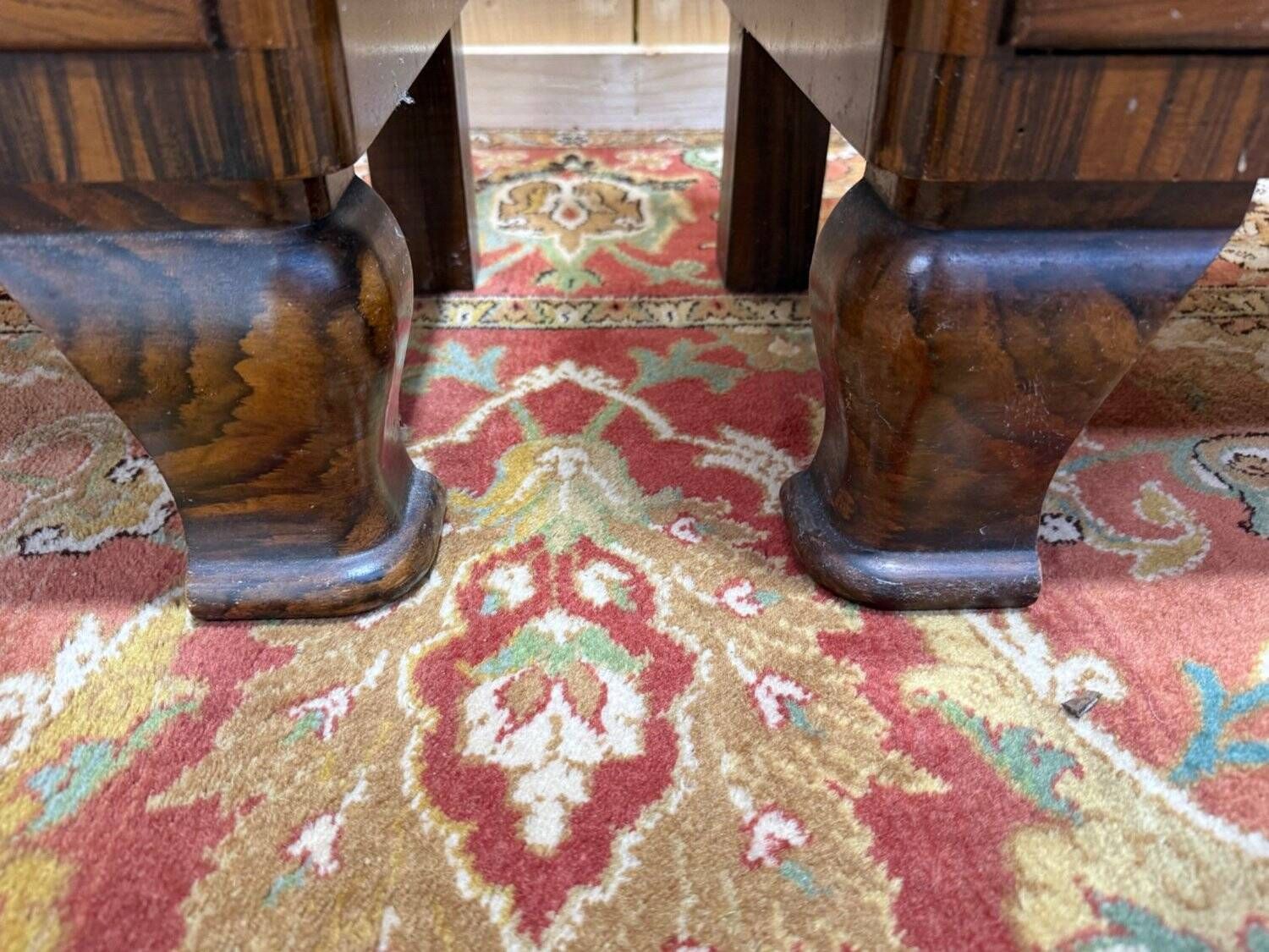 Art Deco Bedside Tables – Rosewood, Carrara Marble & Brass – Year photo buy