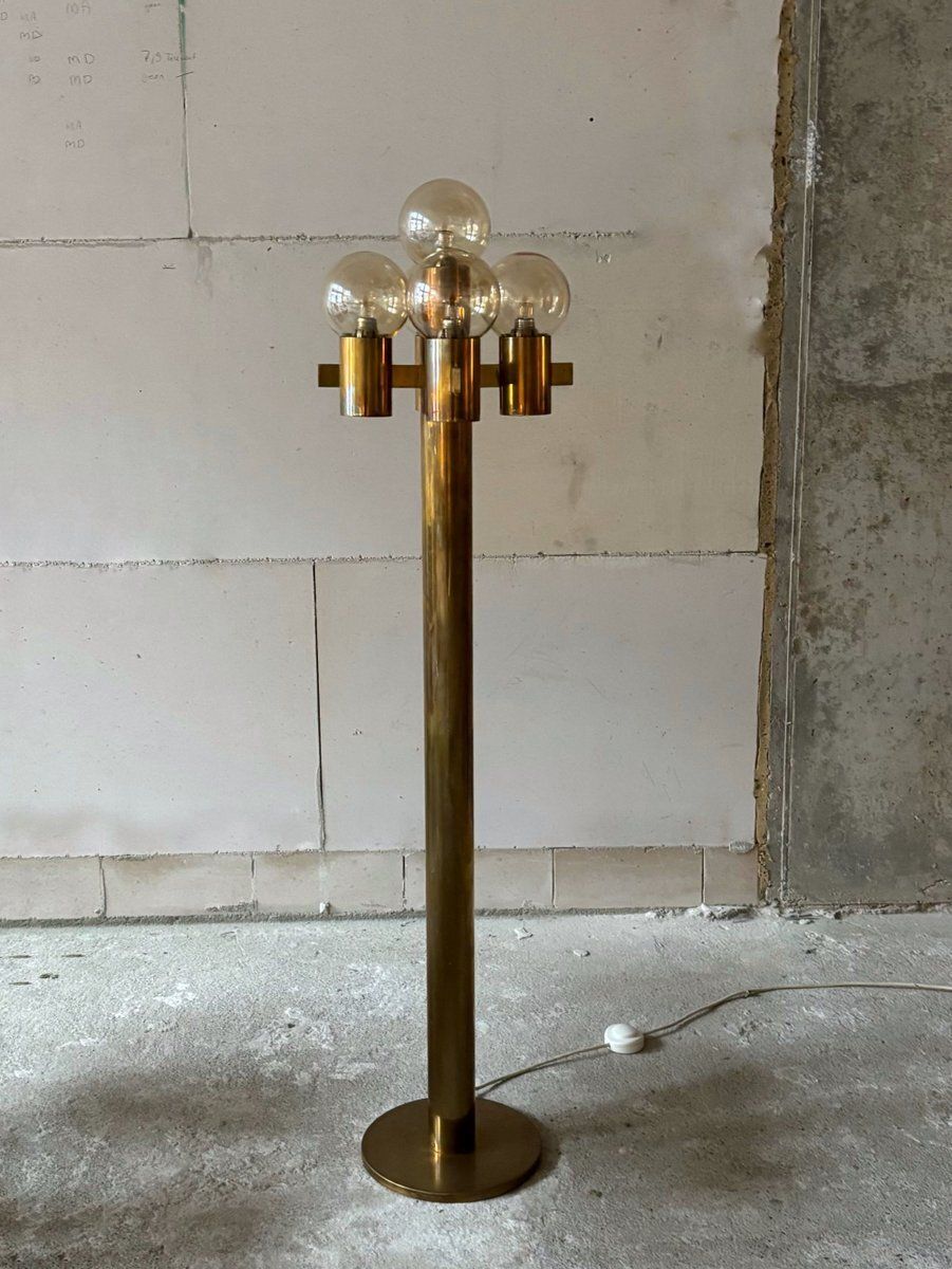 Mid Century Floor Lamp By Hans Agne Jakobsson For Hans Agne Jakobsson Ab Markaryd, Sweden, 1960s photo furniture