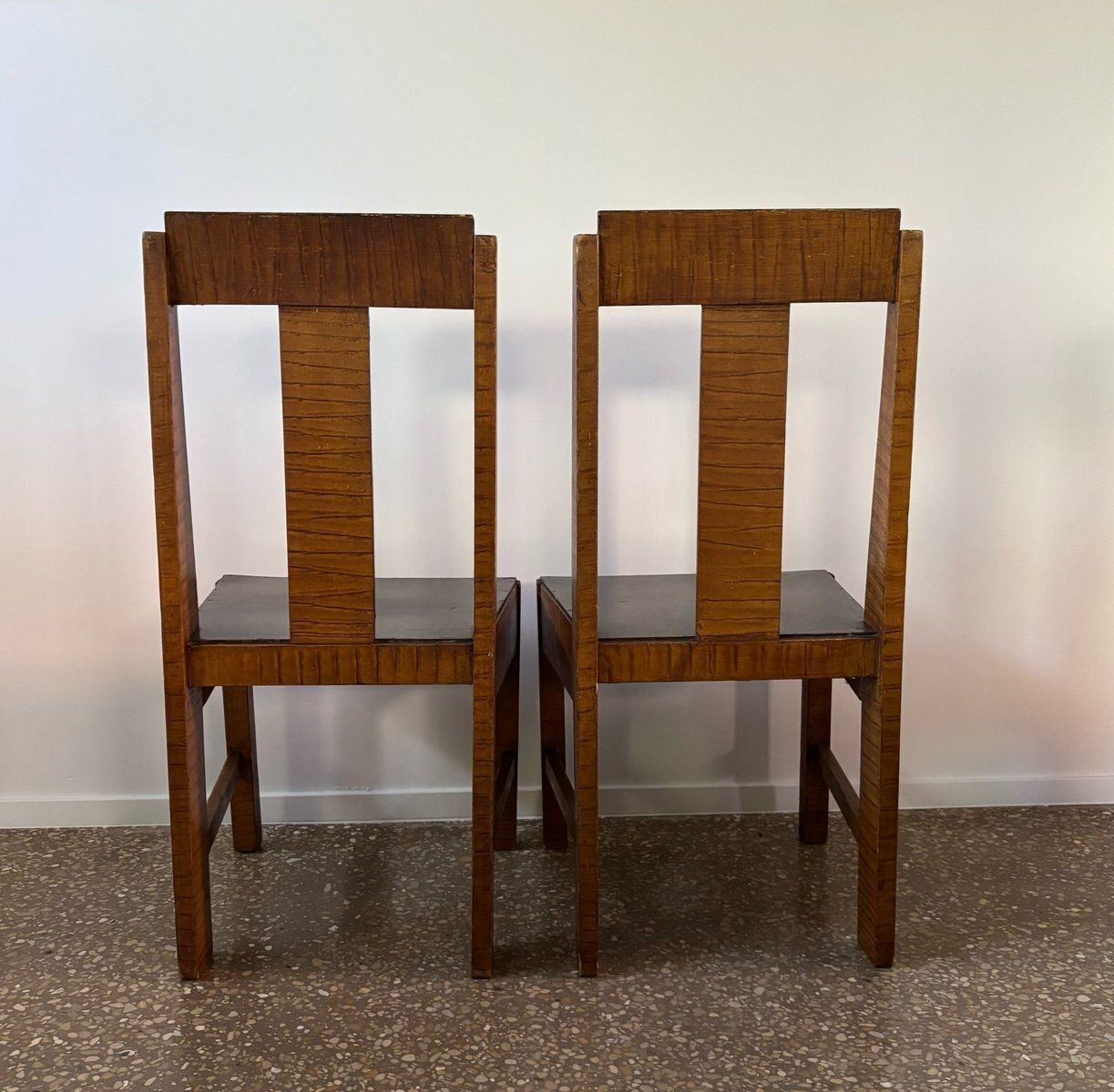 Art Deco Dutch Chairs And Table, 1930s, Set Of 34 photo buy