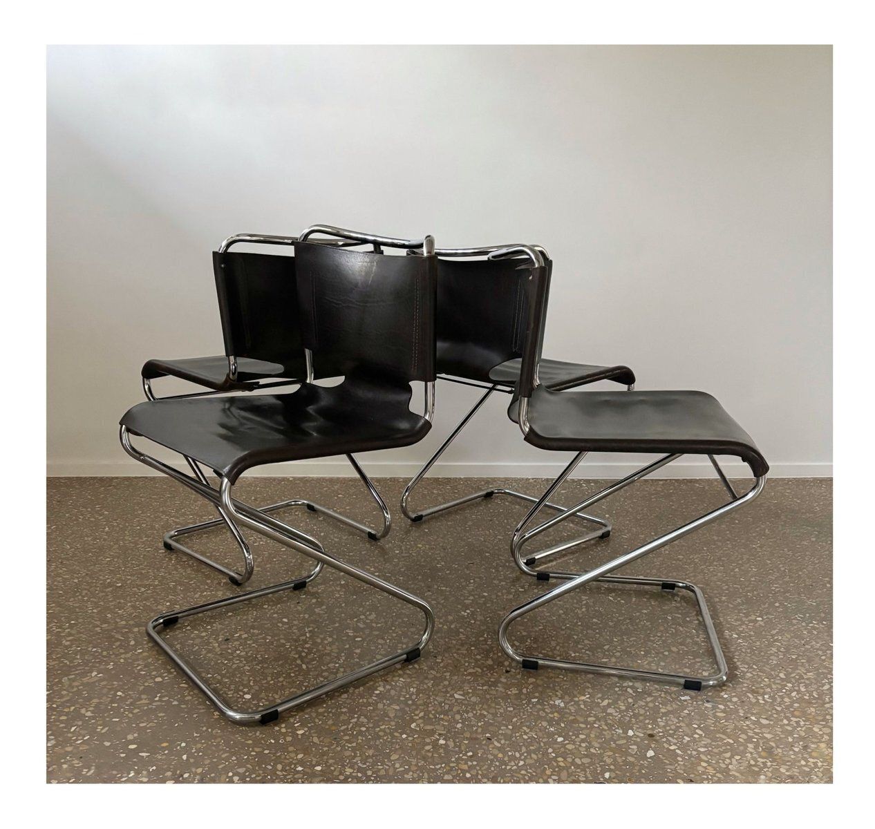 Biscia Dining Chairs By Pascal Mourgue For Steiner, France, 1960s, Set Of 4