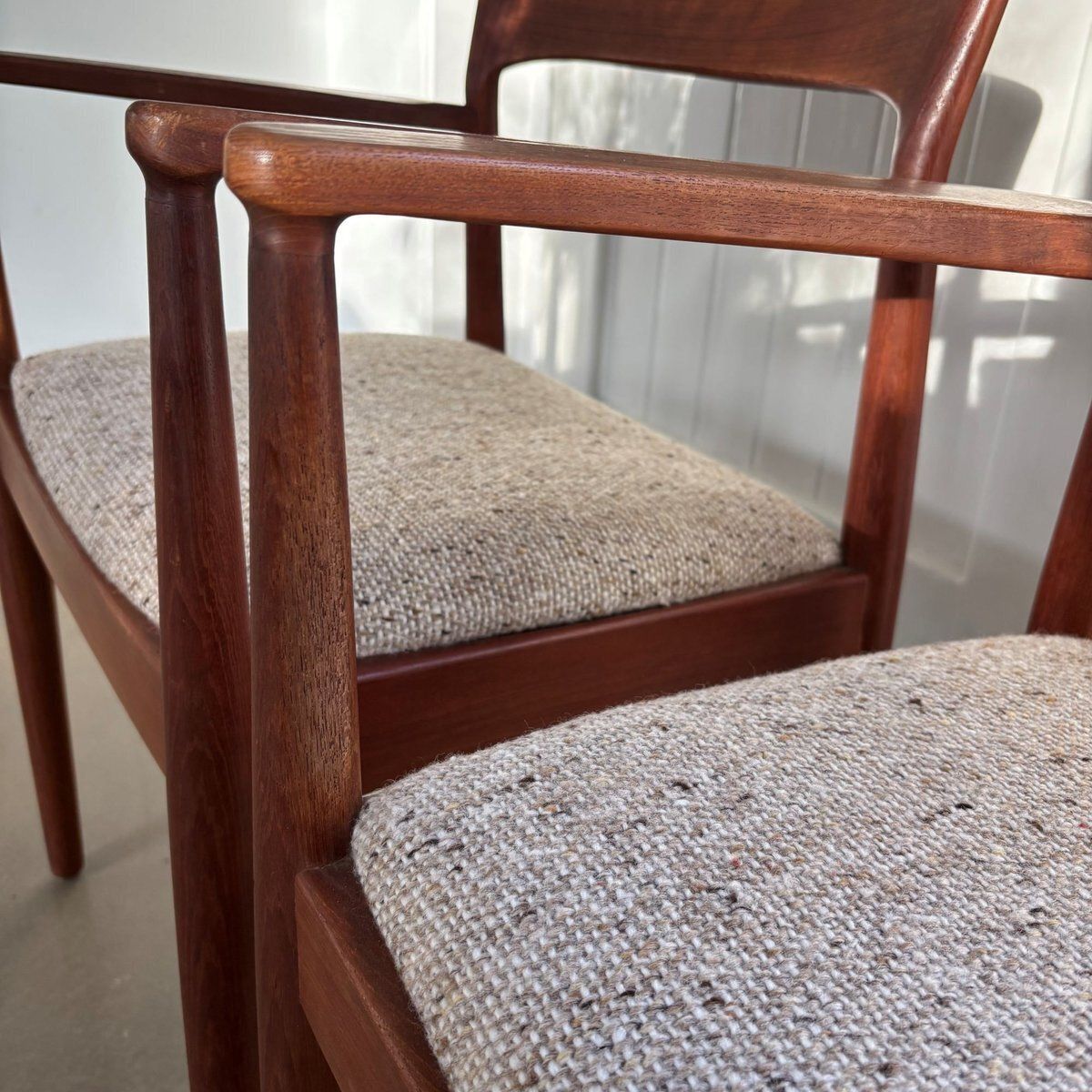 Armchairs By Henning Kjaernulf For Ks Mobler, Denmark, 1960s, Set Of 2 photo Furniture