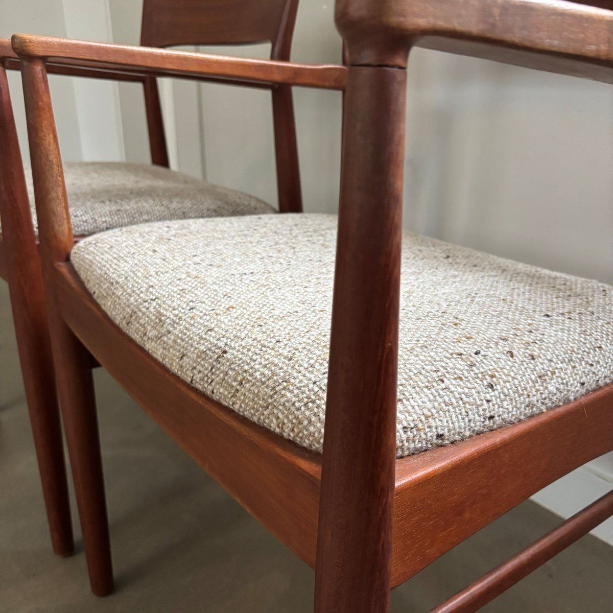 Armchairs By Henning Kjaernulf For Ks Mobler, Denmark, 1960s, Set Of 2 photo vinterior