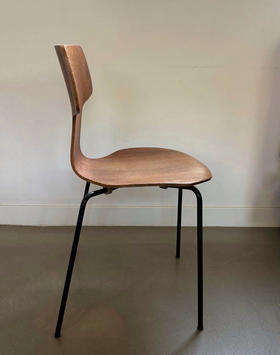 Vintage Hammer Chairs By Arne Jacobsen For Fritz Hansen, 1969, Set Of 5 photo vinterior