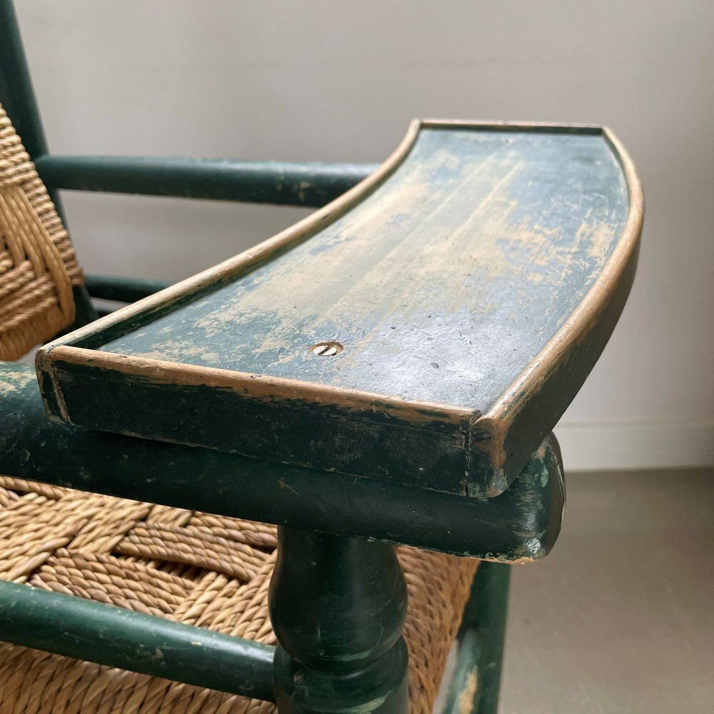 Children's High Chair In The Style Of Audoux Et Minet, 1950s photo furniture