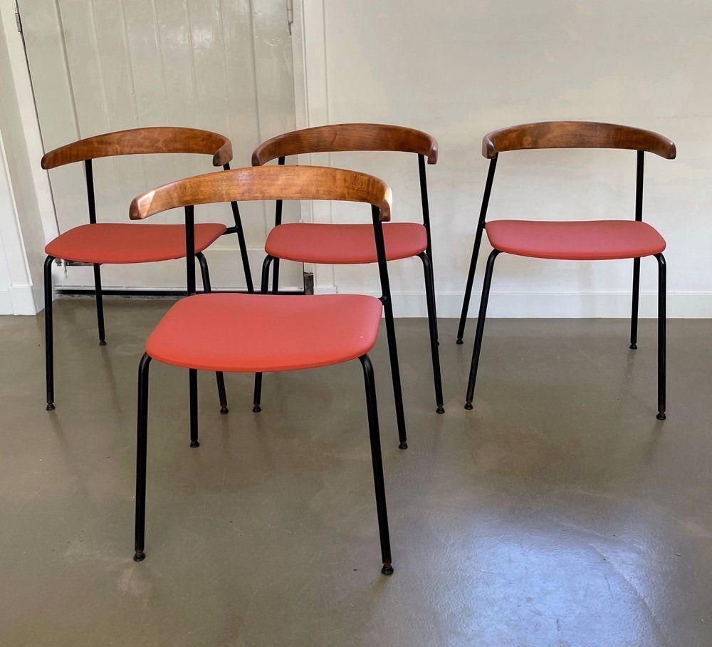 C 20 Chairs By Terence Conran, 1960s, Set Of 4 photo for sale