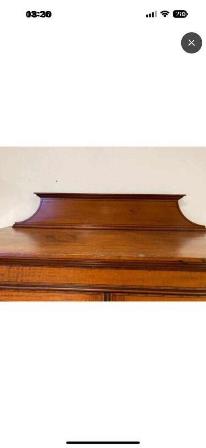 Elegant Display Cabinet In Directoire Style Made Of Fruitwood, Early 19th Century. photo for sale