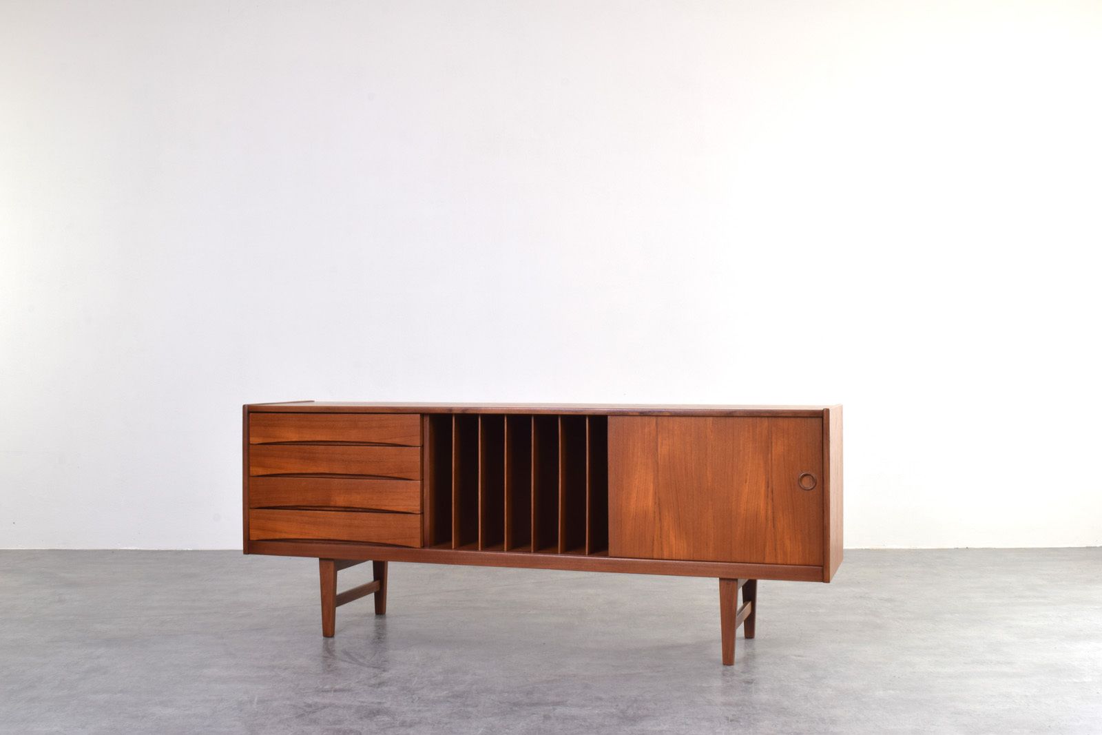 Mid Century Teak Hi Fi Sideboard Ulvö By Erik Wørts For Ikea photo Furniture