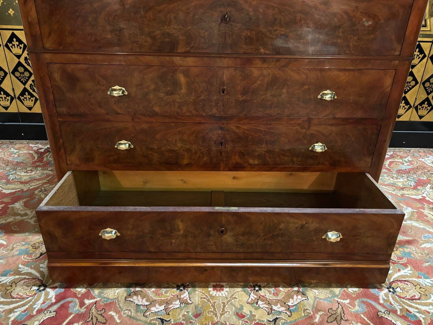 Louis Philippe Chest Of Drawers/Secretary photo Furniture