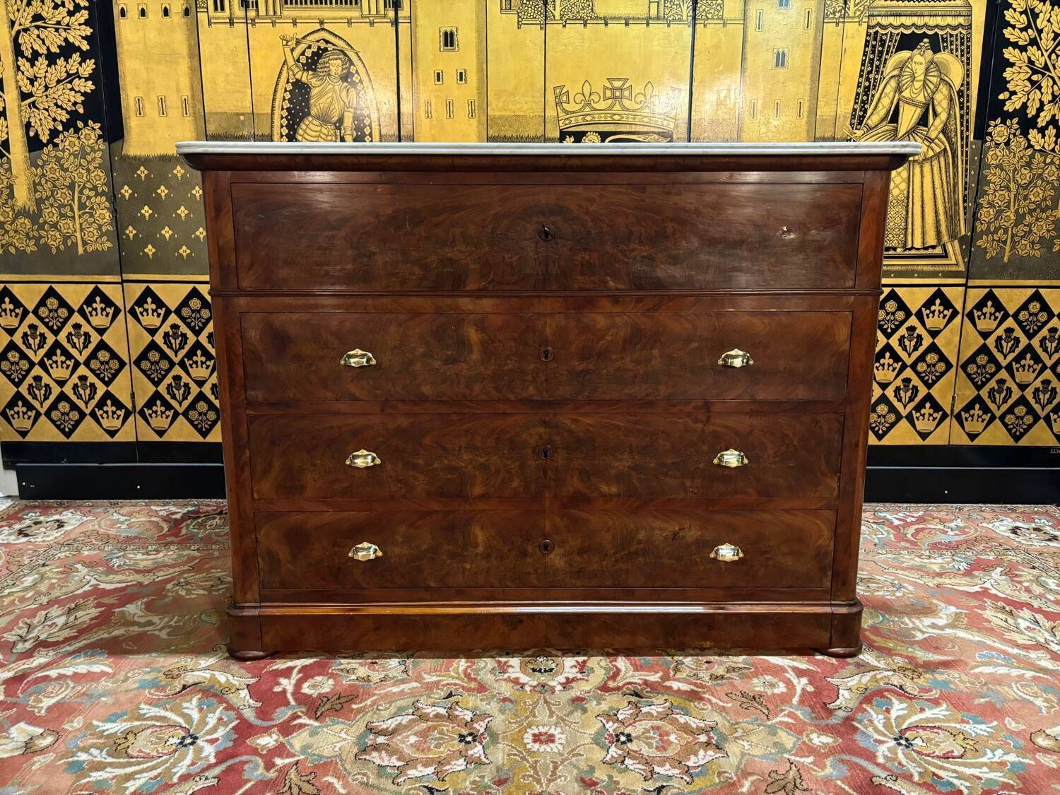 Furniture Louis Philippe Chest Of Drawers/Secretary photo