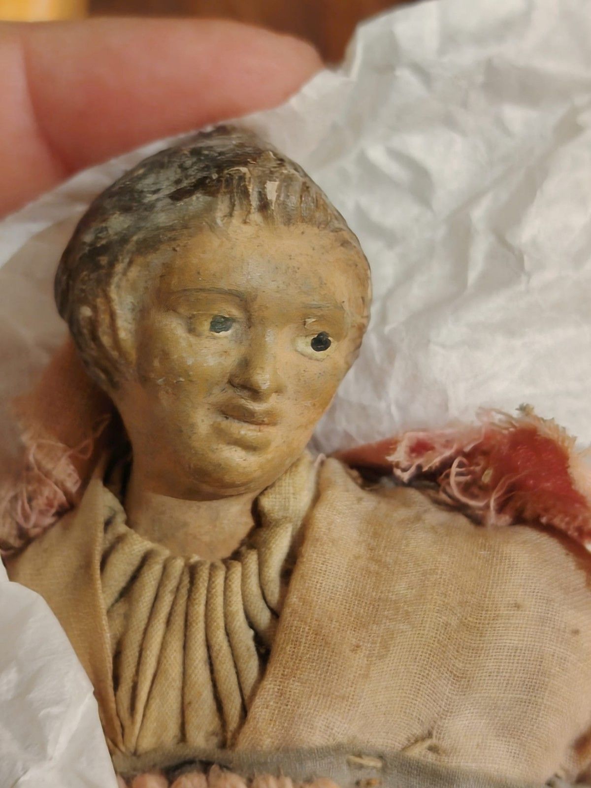 photo vinterior Antique Pair Of Italy Terracotta Statuettes Late 18th Early 19th Century
