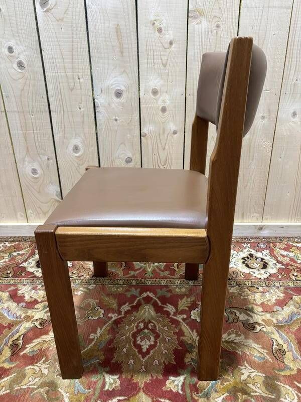 Set Of 6 Chairs In The Style Of Regain With Leather Seats photo Furniture