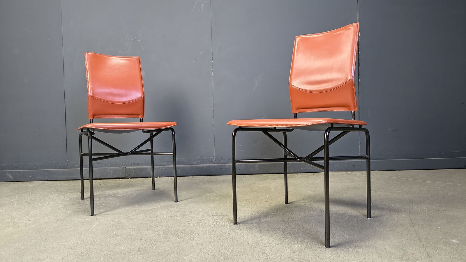 Ross Littel For Matteo Grassi Set Of 6 Dining Chairs, 1970s photo Furniture