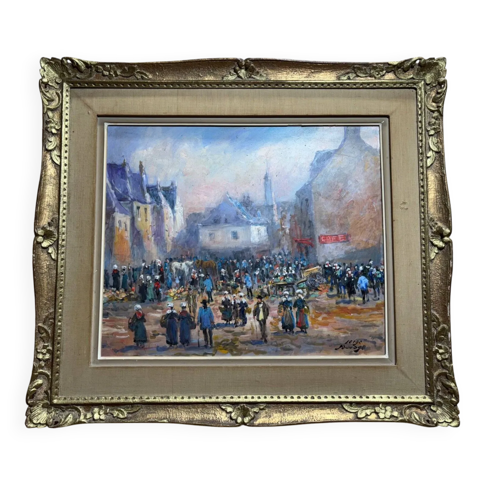 Oil By Serge Sauvage, Breton Market