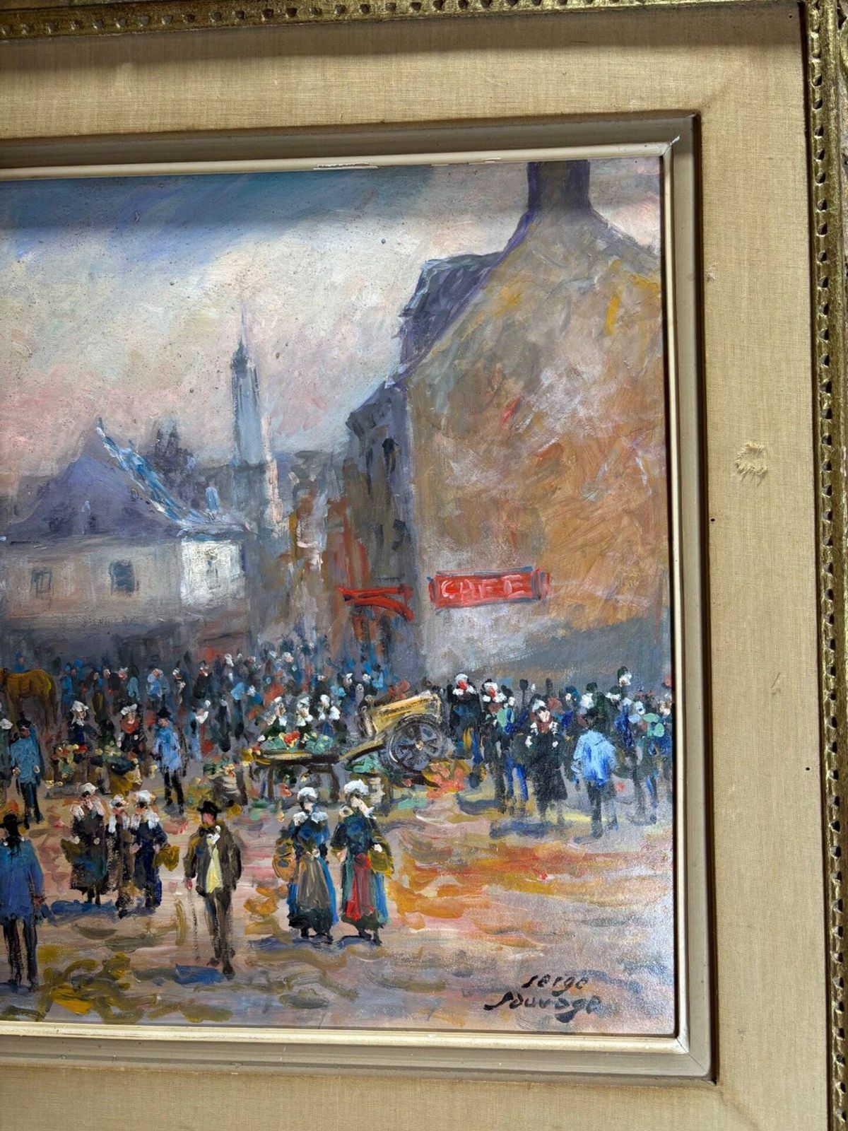 photo furniture Oil By Serge Sauvage, Breton Market