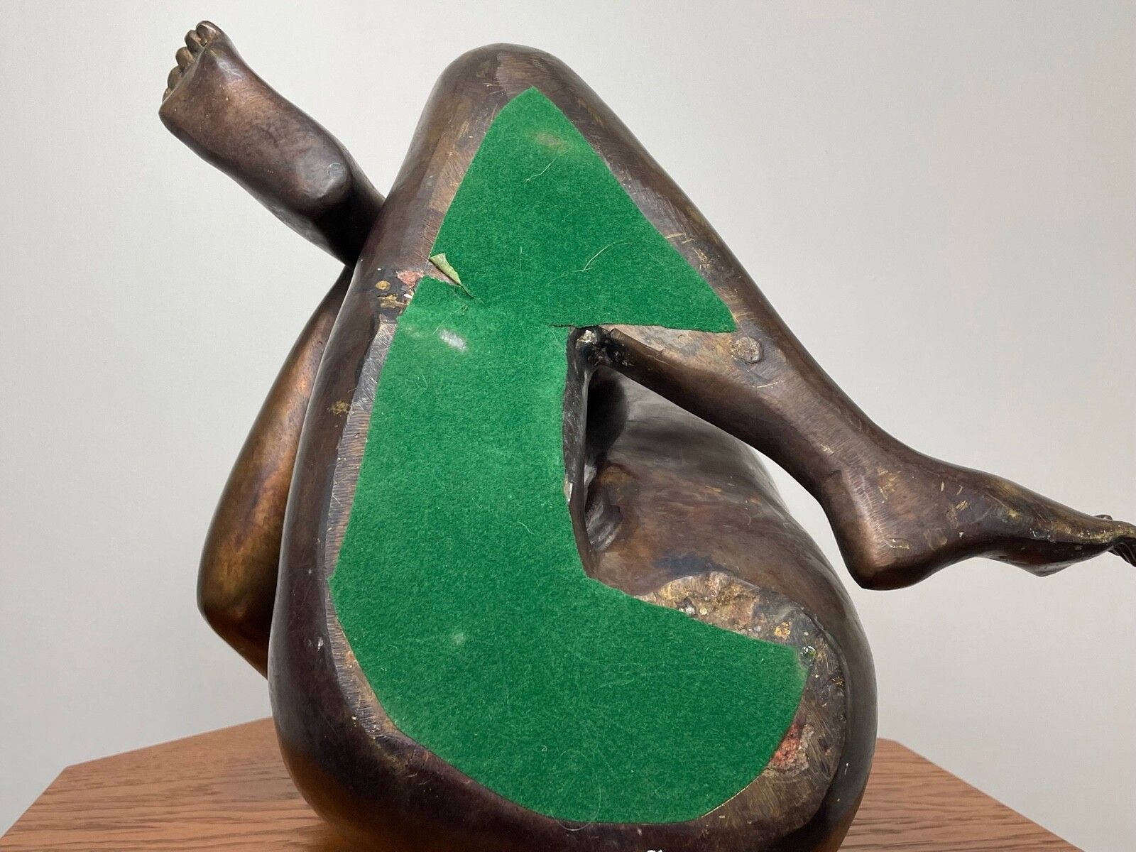Bronze Seated Nude Woman Sculpture — Follower Of Judy (J.A.) Onder photo buy