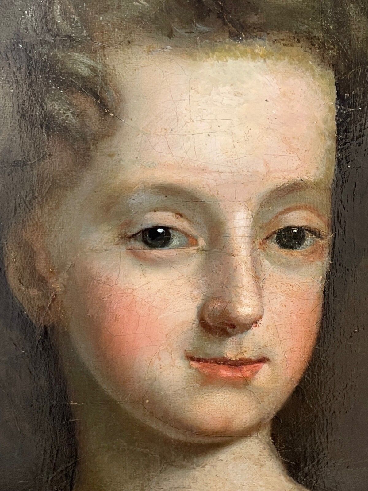 Groot 17e-eeuws olieverfportret Elizabeth Countess Of Westmorland Circle Of Godfrey Kneller photo 15000.0